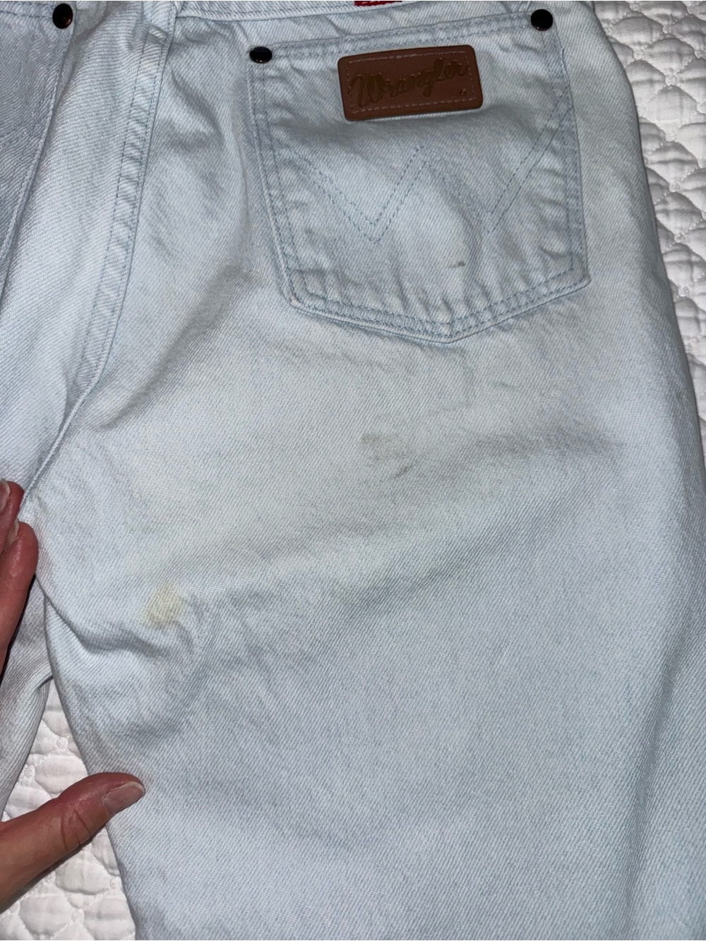 Vintage wrangler light wash jeans - Picture 15 of 16